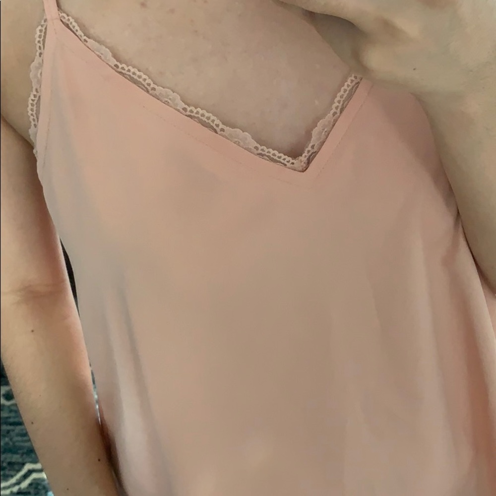 Pink salmon color tank top